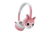 Słuchawki, zestaw słuchawkowy - STREETZ BT20 - headphones with mic - BT20-PNK