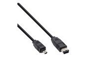 Kable FireWire, ThunderBolt  - InLine - IEEE 1394 cable - 6 PIN FireWire to 4 PIN FireWire - 1.8 m - 34642