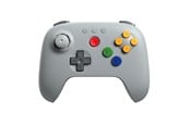 Akcesoria dla graczy - 8BitDo 64 Bluetooth - Classic Grey - PC - Switch 1 & 2 - Wireless Controller - Android - RET00905