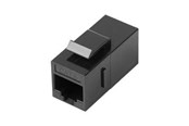 Kabel sieciowy - Lanberg keystone coupler - black - Czarny - KSU6-3000