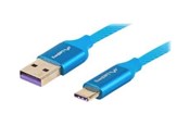 Kabel USB - Lanberg - USB-C cable - USB to USB-C - 50 cm - CA-USBO-22CU-0005-BL