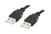 Kabel USB - Lanberg - USB cable - USB to USB - 1.8 m - CA-USBA-20CU-0018-BK