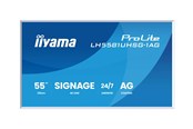Monitory reklamowe i Telewizory hotelowe - iiyama ProLite LH5581UHSG-1AG 55" Class (54.6" viewable) LED-backlit LCD display - 4K - for digital signage - LH5581UHSG-1AG