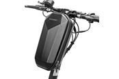 Akcesoria rowerowe - Wozinsky Waterproof Scooter Handlebar Bag Scooter Bag 4L Black (WSB2BK) - 5907769300356