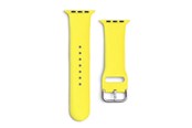 Smartwatch - akcesoria - Hurtel Silicone Strap APS - Apple Watch 38/40/41mm Strap Watch Bracelet Yellow - 9145576259221
