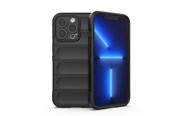 Telefon - Pokrowiec i etui - Hurtel Magic Shield Case - iPhone 13 Pro Flexible Armored Cover Black - 9145576258545