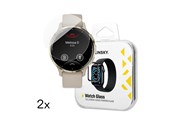 Telefon - szklo ochronne - Wozinsky Full Glue Tempered Glass for Garmin Venu 3S 41mm (2 pcs) - 5907769366260