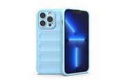 Telefon - Pokrowiec i etui - Hurtel Magic Shield Case - iPhone 13 Pro Flexible Armored Cover Light Blue - 9145576258583