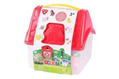 Kreatywne gry - Playgo Small Farm Clay Set - 4 Clay Pots - 8288