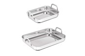 Formy i blachy do pieczenia - Tefal Blacha do piekarnika Emotion Ovenware 2 pcs set - J155S204