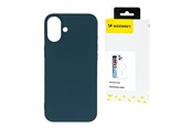 Telefon - Pokrowiec i etui - Wozinsky Liquid Silicone MagSafe Case for Samsung Galaxy S25+ - Blue - 5907769369995