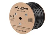 Kabel sieciowy - Lanberg bulk cable - 305 m - black - Czarny - 305m - LCF6-21CU-0305-BK