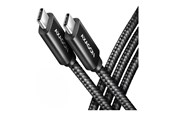 Kabel USB - AXAGON BUCM2-CM10AB - USB-C cable - 24 pin USB-C to 24 pin USB-C - 1 m - BUCM2-CM10AB