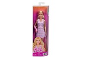Lalki i akcesoria - Barbie Fashionista Doll Pink Plaid Blonde with Cast - JJN56