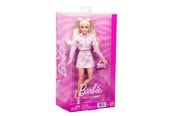 Lalki i akcesoria - Barbie Deluxe Style Pink Denim Jacket Blonde - JJN69