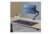 Akcesoria dla myszy i klawiatury - Fellowes Breyta desk mat - 80 x 40 cm - rubber - black - 100139320