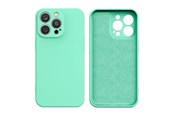 Telefon - Pokrowiec i etui - Hurtel Silicone Case - iPhone 14 Plus Silicone Cover Mint Green - 9145576262313