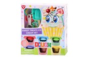 Kreatywne gry - Playgo Sweets Ice Cream Clay Set - 6 Clay Pots - 8210