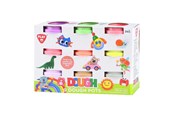 Kreatywne gry - Playgo Clay Set 9 Neon Colors - 9x56gram - 8019