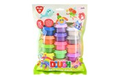 Kreatywne gry - PLAY go Rainbow Clay Set - 15 Clay Pots - 8015