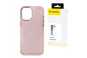 Telefon - Pokrowiec i etui - Wozinsky Glitter Case for Samsung Galaxy S24 FE - Pink with Glitter - 5907769370908