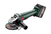 Szlifierka kątowa - Metabo W 18 L 9-125 QUICK - angle grinder - cordless - 125 mm - 2 batteries - 602249650