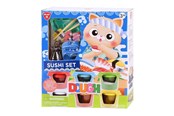 Kreatywne gry - Playgo Sushi Clay Set - 6 Clay Pots - 8215