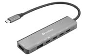 Stacja dokujaca - Sandberg USB-C 6-in-1 MediaDock - 136-77