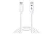 Kabel USB - Sandberg USB-C to MicroUSB Charge Cable - 1m - 136-74
