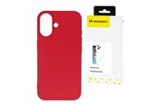 Telefon - Pokrowiec i etui - Wozinsky Silicone Case for Samsung Galaxy S24 FE - Red - 5907769371172