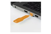 Akcesoria sieciowe - Lindy LAN port blocker - orange (pack of 20) - 47898