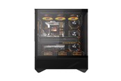 Obudowa komputerowa - Darkflash DY460 Computer Case with 4 ARGB Fans - Obudowa komputerowa - Czarny - DY460 Black + 4 fans