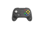 Akcesoria dla graczy - Retro Fighters Brawler64 Pro - Smoke - Wireless Controller - Nintendo 64 - RET00909