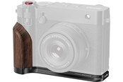 Pasek do aparatu - SmallRig 5266 L-Shape Mount Plate with Wooden Handle for FUJIFILM GFX100RF Black - 5266