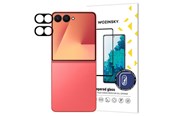 Telefon - szkło ochronne - Wozinsky Black  Full Camera Glass for Samsung Galaxy Z Flip 7 Set of 2 - 5907769379956