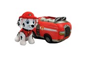 Figurki - Paw Patrol 2-in-1 Vehicle Plush w/Marshall 15 cm - 97283 / 6075429