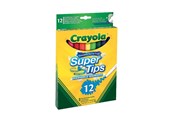 Przybory do pisania i rysowania - Crayola Super Tips - marker - assorted colours (pack of 12) - 7509