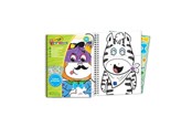 Przybory do pisania i rysowania - Crayola Mini Kidstoday Feel Mix & Match Flip Book - 81-1527G
