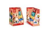Zabawki dla niemowlat - Hape Geometric Spatial Stacking Tower - E0531K