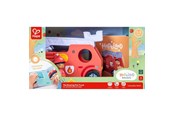 Zabawki dla niemowlat - Hape The Roaring Fire Truck With Sound - E3440K