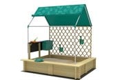 Zabawki dla niemowlat - Hape Multifunctional Sandpit - E5596