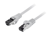 Kabel sieciowy - Lanberg patch cable - 5 m - grey - Szary - 5m - PCF8-10CU-0500-S