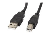 Kabel USB - Lanberg - USB cable - USB to USB Type B - 50 cm - CA-USBA-11CC-0005-BK
