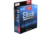 Instrumenty muzyczne i dla DJ'a - Elixir Strings 16566 - Stal niklowana - Struny elektryczne - Nanoweb - Super Light (09-42) - 3 PACK - CEL 16566