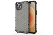 Telefon - Pokrowiec i etui - Hurtel Honeycomb Case for iPhone 14 Plus Armored Hybrid Cover Black - 5907769348914