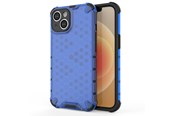 Telefon - Pokrowiec i etui - Hurtel Honeycomb Case for iPhone 14 Plus Armored Hybrid Cover Blue - 9145576266120
