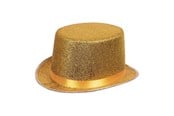 Przebranie karnawalowe - Boland Hat Glitz Gold - 04176