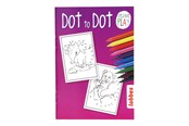Kreatywne gry - Lobbes Coloring Book Animals A6 Connect the Numbers - Lobbes-dot