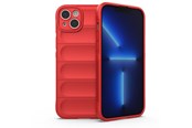 Telefon - Pokrowiec i etui - Hurtel Magic Shield Case for iPhone 14 Plus Flexible Armored Cover Red - 9145576266311