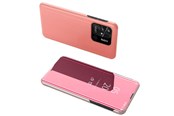 Telefon - Pokrowiec i etui - Hurtel Clear View Case Cover for Xiaomi Redmi 10C Cover with a Flap Pink - 9145576266823